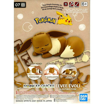 Sleeping Eevee Model Kit