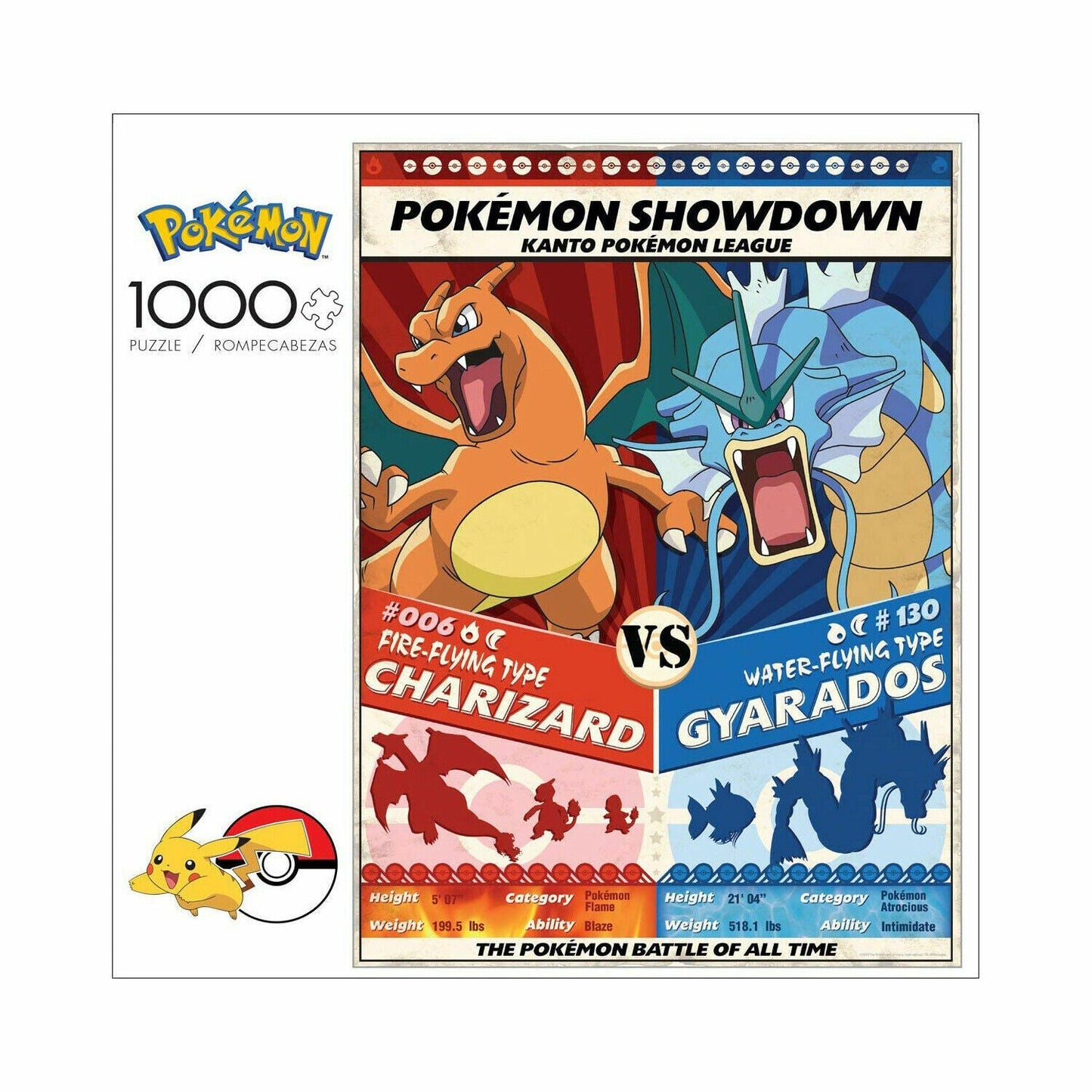 Pokemon Showdown 1000-Piece Puzzle