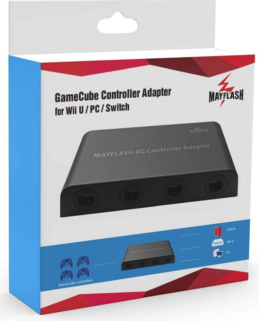 Mayflash GameCube Controller Adapter for Switch, Wii U & PC