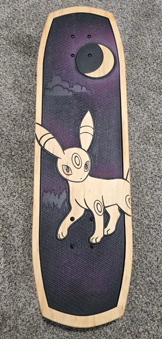 Pokemon Center x Bear Walker Skateboard - Umbreon 2020 - Open Box