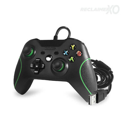 Black - Old Skool Reclaimer WIRED Controller for Xbox One