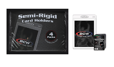 BCW #2 Semi-Rigid Card Holders