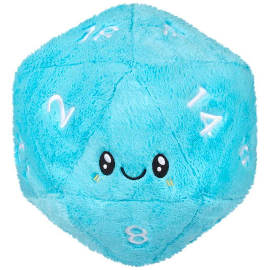 Mini Squishable D20 Dice Blue