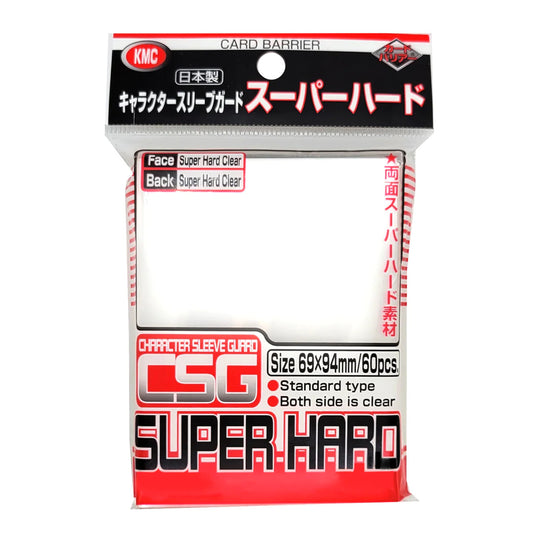 KMC Sleeves Character Guard Super Hard 60 ct Standard Size Oversleeves