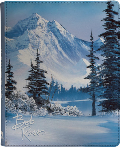 Ultra Pro Bob Ross Winter Paradise 9-Pocket Zippered Pro Binder