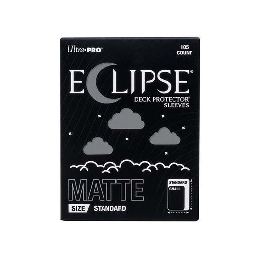 Ultra Pro Eclipse Matte Standard Size 100 ct Sleeves - Smoke Grey