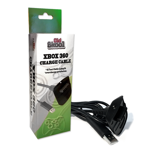 Old Skool Xbox 360 Charge Cable
