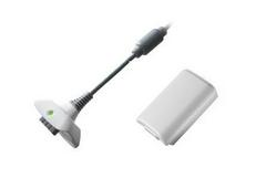 White Play and Charge Kit - Xbox 360