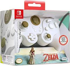 Wired Fight Pad Pro [Zelda White] - Nintendo Switch
