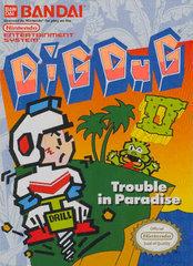 Dig Dug II: Trouble in Paradise - NES