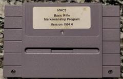 M.A.C.S. Basic Rifle Marksmanship Program - Super Nintendo