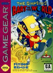 The Simpsons Bart vs the World - Sega Game Gear