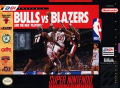 Bulls Vs Blazers and the NBA Playoffs - Super Nintendo