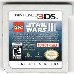 LEGO Star Wars III: The Clone Wars [Not for Resale] - Nintendo 3DS