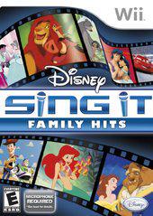 Disney Sing It: Family Hits - Wii