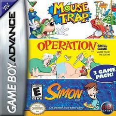 Mouse Trap / Operation / Simon - GameBoy Advance