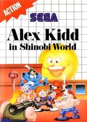 Alex Kidd in Shinobi World [Blue Label] - Sega Master System