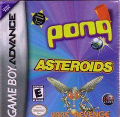 Pong / Asteroids / Yar's Revenge - GameBoy Advance