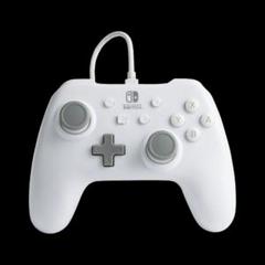 White Wired Controller - Nintendo Switch