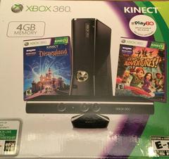Xbox 360 Slim 4GB Console Kinect Disneyland Adventures Bundle - Xbox 360