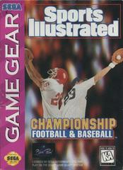 Sports Illustrated Championship Football & Baseball - Sega Game Gear