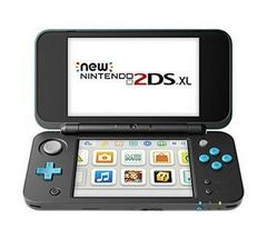 New Nintendo 2DS XL Black & Turquoise - Nintendo 3DS