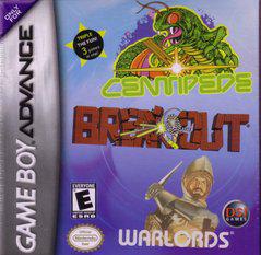Centipede Breakout and Warlords - GameBoy Advance