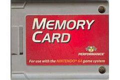 Performance Memory Card - Nintendo 64