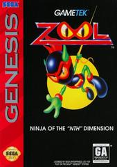 Zool Ninja of the Nth Dimension - Sega Genesis