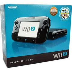 Wii U Console Deluxe Black 32GB - Wii U