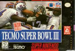 Tecmo Super Bowl III - Super Nintendo