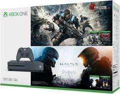 Xbox One S 500GB Gears of Wars Halo 5 Bundle - Xbox One