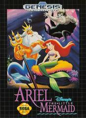 Ariel the Little Mermaid [Cardboard Box] - Sega Genesis