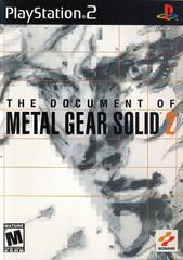 Document of Metal Gear Solid 2 - Playstation 2