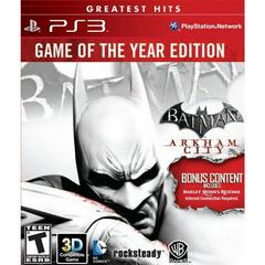 Batman: Arkham City [Game of the Year Greatest Hits] - Playstation 3