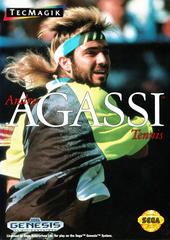 Andre Agassi Tennis - Sega Genesis