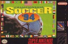 Championship Soccer '94 - Super Nintendo