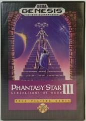 Phantasy Star III Generations of Doom - Sega Genesis