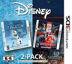 Frozen & Big Hero 6 Disney 2 Pack - Nintendo 3DS