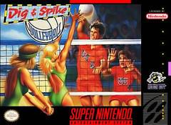 Dig and Spike Volleyball - Super Nintendo