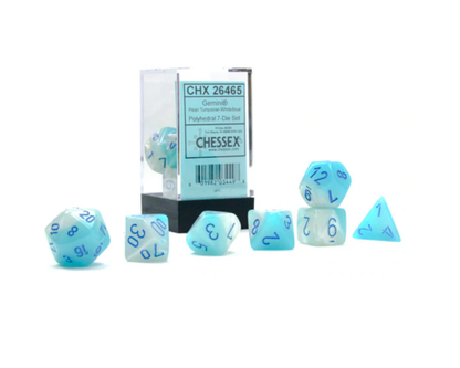 Chessex Gemini Polyhedral 7ct Dice Set