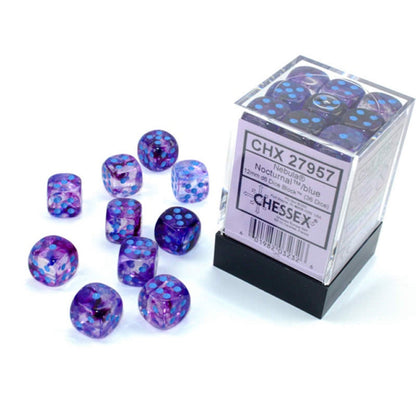 Chessex Nebula 12mm D6 36ct Dice Set