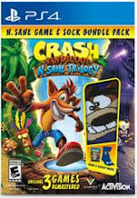 Crash Bandicoot N. Sane Trilogy [Sock Bundle] - Playstation 4