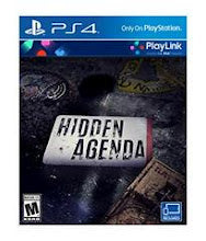 Hidden Agenda - Playstation 4